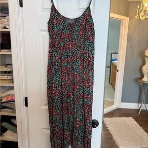 Anthropologie Vega lounge romper size medium